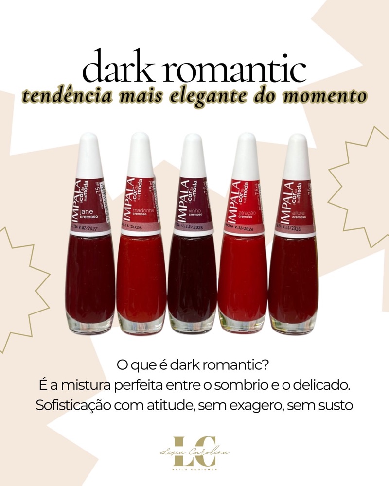Moodboard Dark Romantic, Livia Carolina Nail Designer